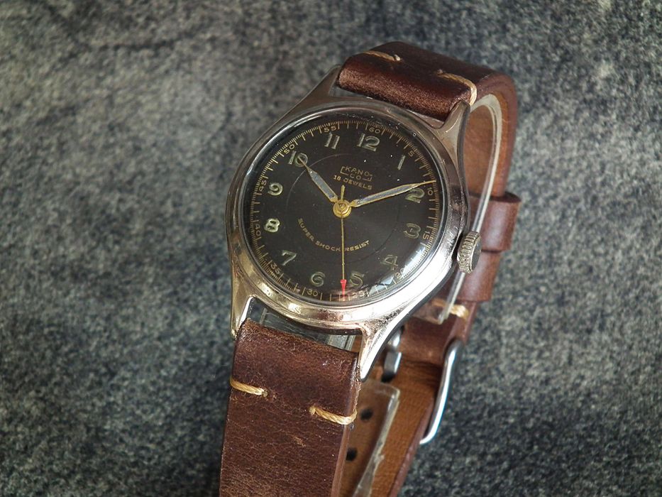 Kano CO niemiecki zegarek mechaniczny lata50