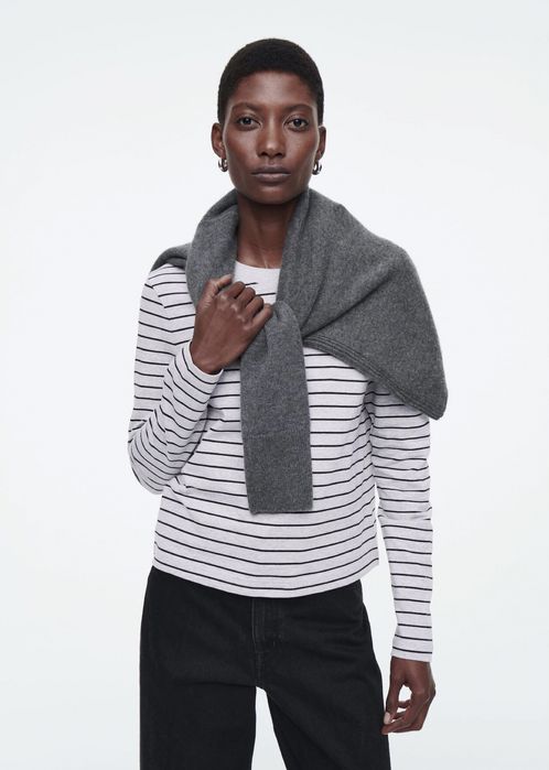 Лонгслів COS, щільний котон, різні кольори