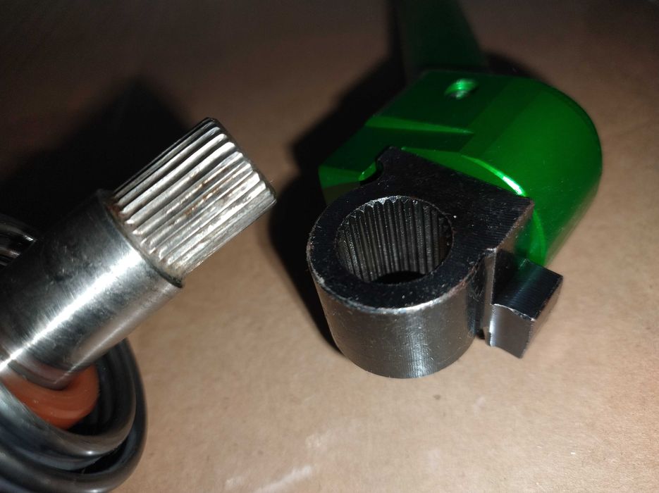 Kawasaki kx 250 wałek kopki kopka anoda zielona