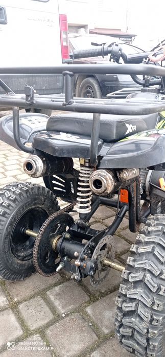 Подарунок Дитині! Квадроцикл бензинXTR-50.Сигналізація.Запуск кнопкою.