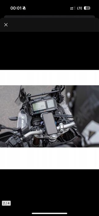 Etui Quad Lock mag case iphone 16 pro+uchwyt na telefon do kierownicy