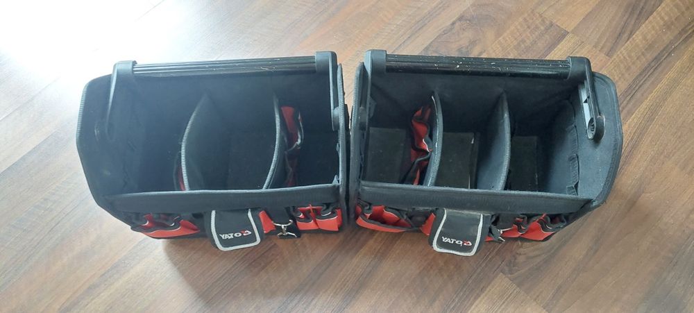 Yato YT-74372 Torba narzędziowa pojemnik otwarty z uchwytem 17 kieszeni 13"