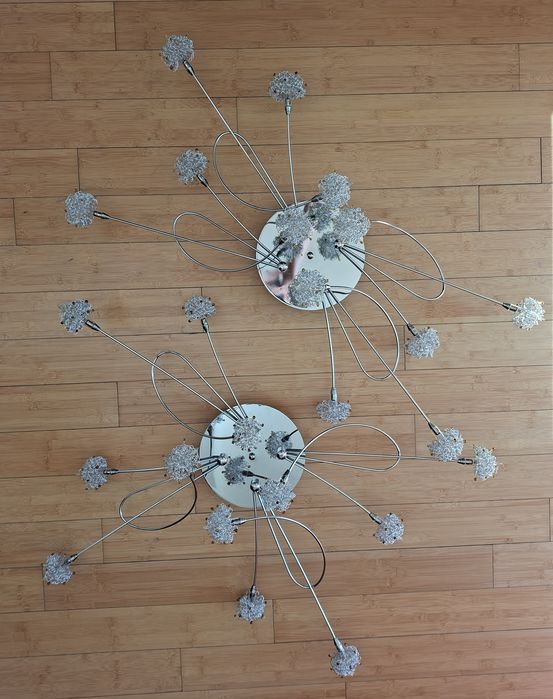 Zestaw 2 designerskich lamp sufitowych / żyrandoli Antares Colours