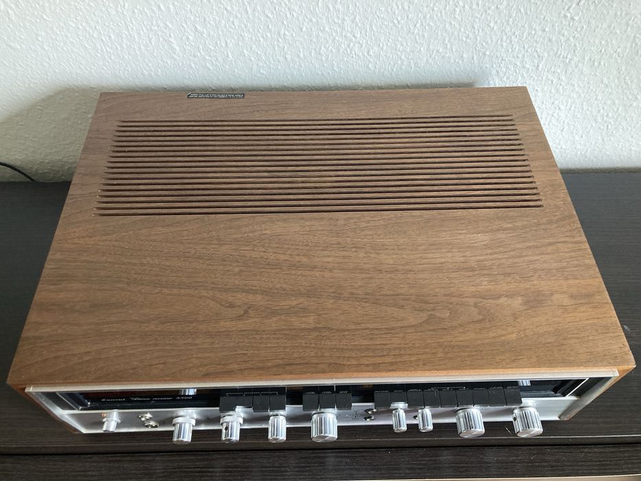 Sansui 5500 amplituner po serwisie