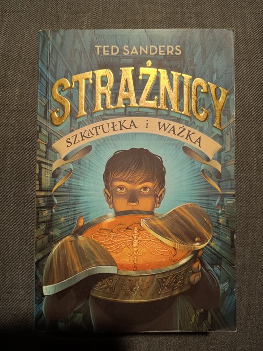 Książka Strażnicy szkatułka i ważka Ted Sanders