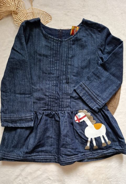 Джинсовое платье сукня платтячко для девочки 4 годика