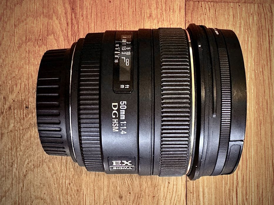 Lente Sigma 50mm f/1.4 DG EX HSM para Canon