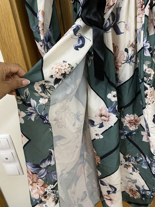 Vestido com elastico na cintura