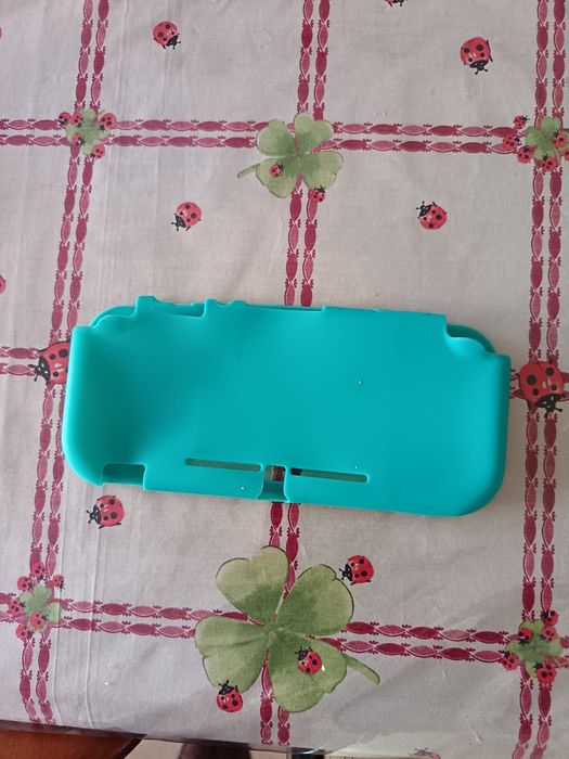 Capa silicone verde para nintendo switch lite