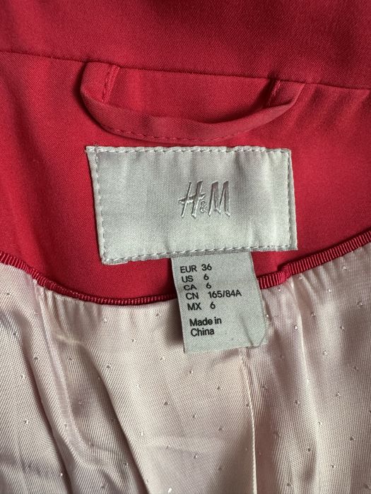 Piekna rozowa marynarka