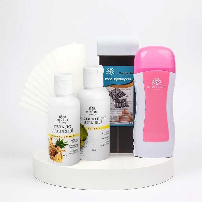 Набір для депіляції воском SOFT SKIN 5 С, 5 предметів