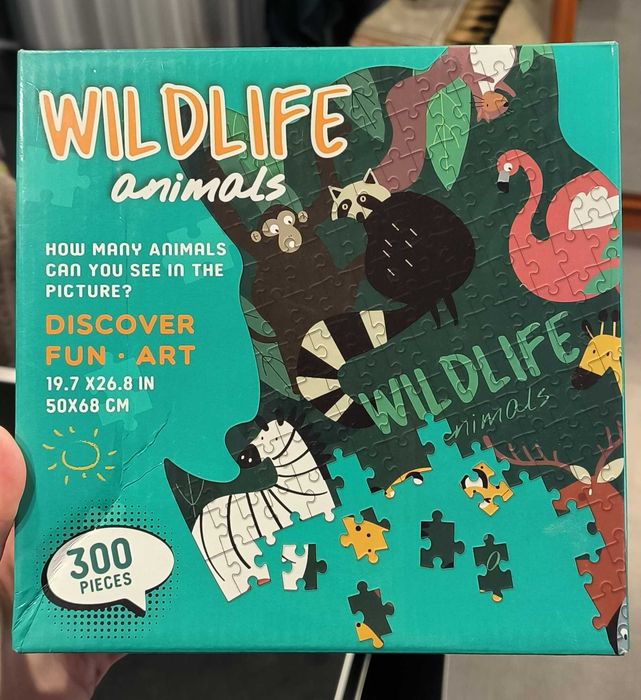 Пазли дитячі Wildlife animals 300 шт
