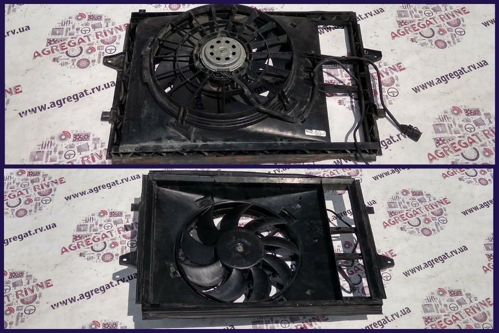 Радіатор Диффузор Вентилятор Скудо Джампи Експерт Ulisse Evasion 806