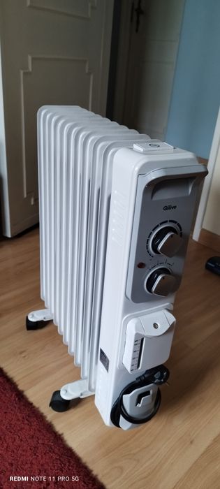 Aquecimento radiador a óleo