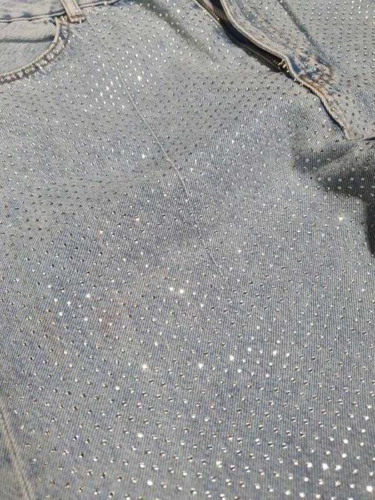 Джинси в стразах