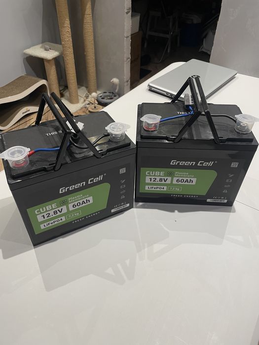 Акумулятор для ДБЖ/інвертора Green Cell CAV11 LiFePO4 12.8V 60Ah 768Wh