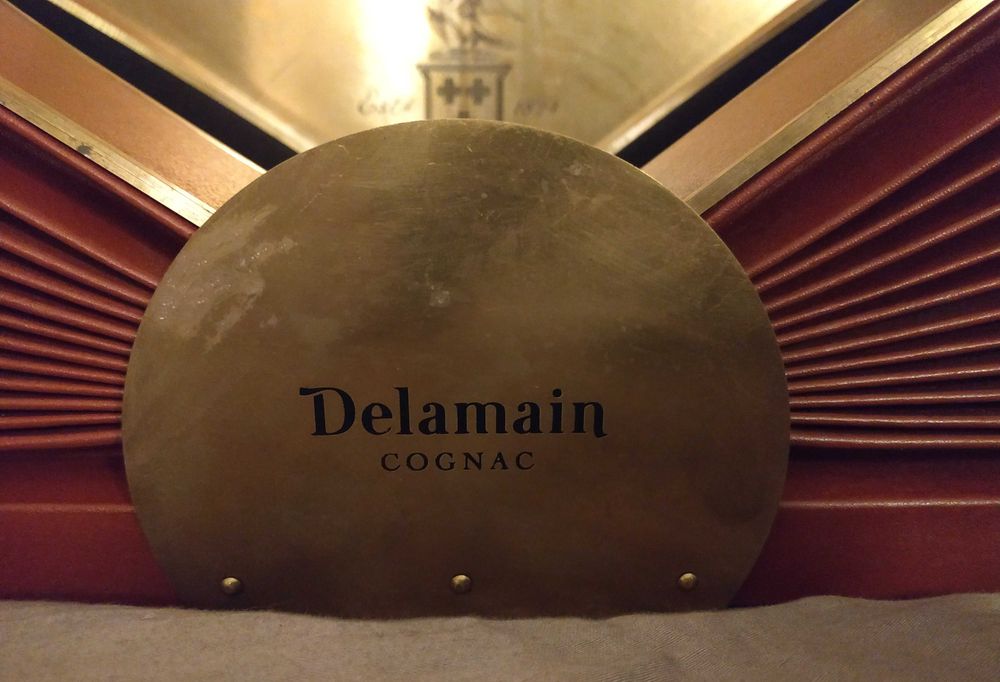 Подарочный кожаный футляр для коньяка Delamain, Le Voyage