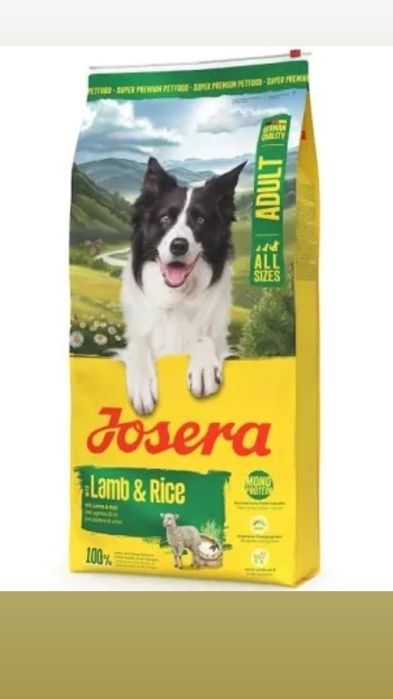 Йозера 12.5кг Лемб енд Райс (Ягня та Рис) для всіх порід