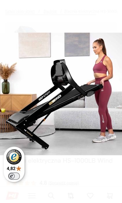Bieżnia Laufband Wind HS 1000LB Nowa