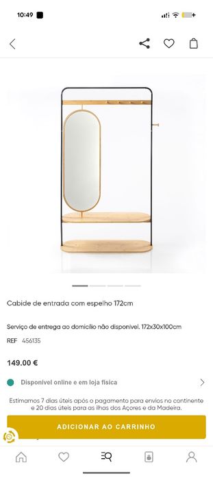 Bengaleiro Cabide Homa