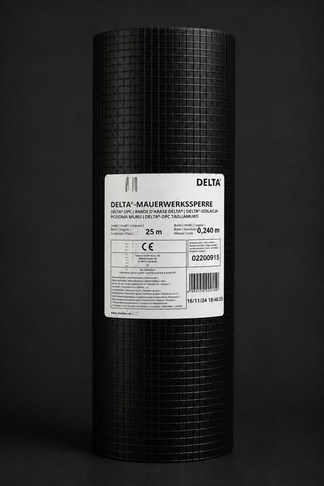 izolacja pozioma muru/drewna, 25mb, DELTA
