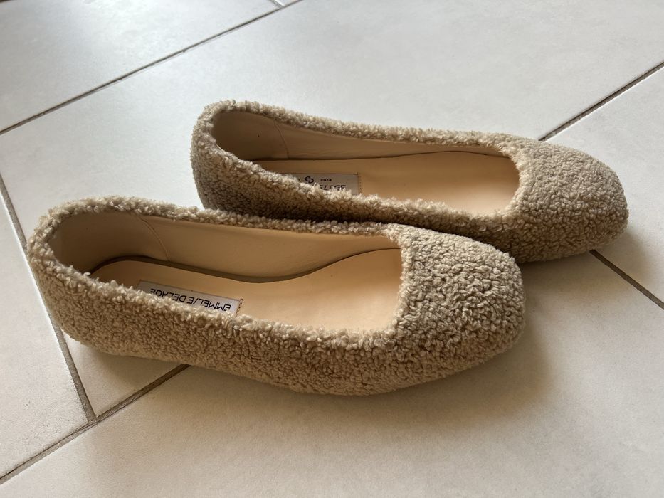 Балетки хутряні Emmelie Delage*Sonya Moroziuk