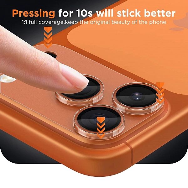 Osłona Aparatu Tech-Protect Camfull Fit+ Iphone 17 Pro Max Matte Clear