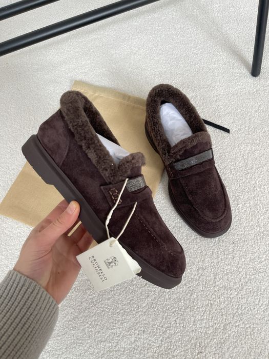 Утеплені лофери Brunello