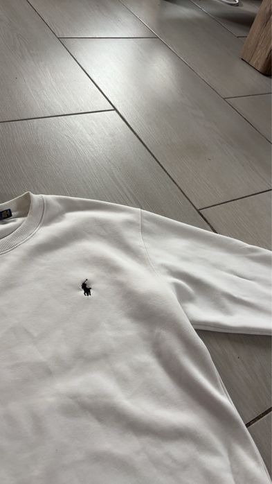 Bluza bez kaprtura Ralph lauren biała/white