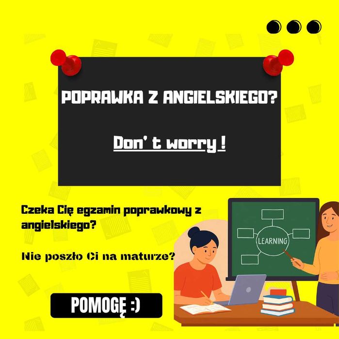 Korepetycje j.angielski egzaminy powtórki