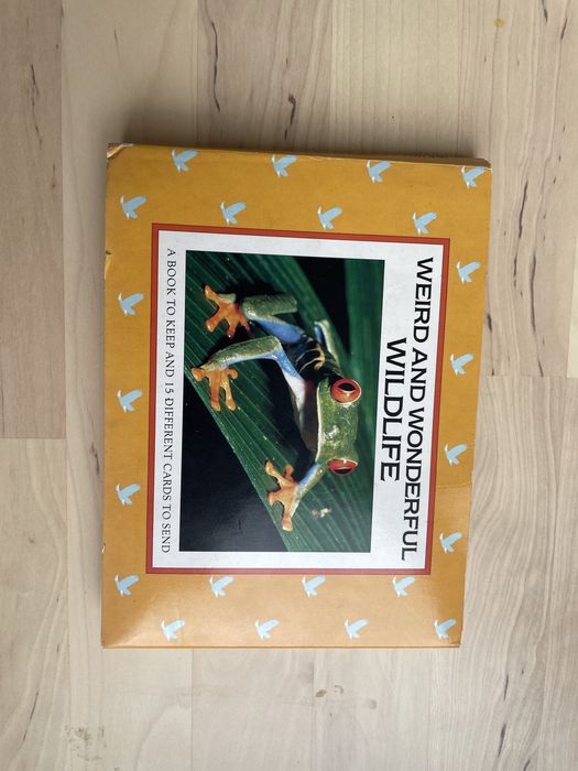 Livro e 15 postais natureza selvagem