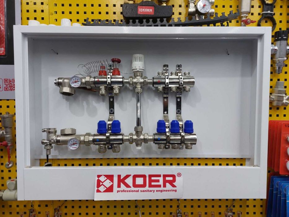 Коллектора для теплых полов "Супер Цена" Оптом и в Розницу