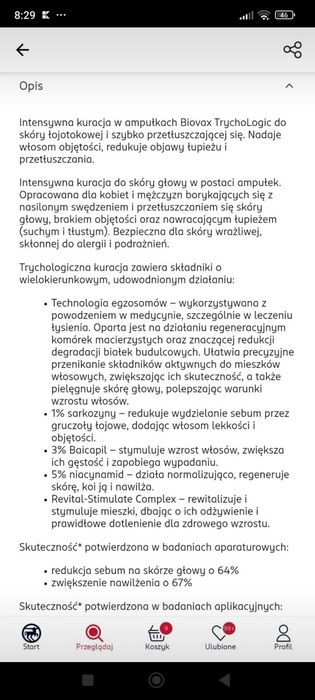 Ampułki do włosów Nowe