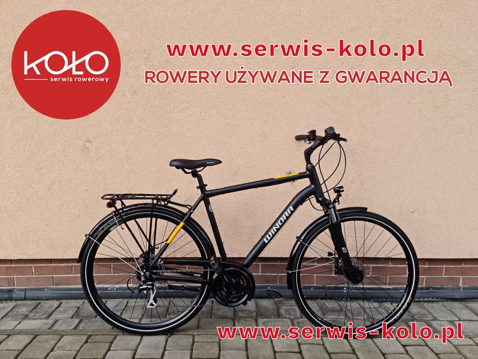 Rower męski trekkingowy WINORA koła 28 SHIMANO ACERA aluminium rabat