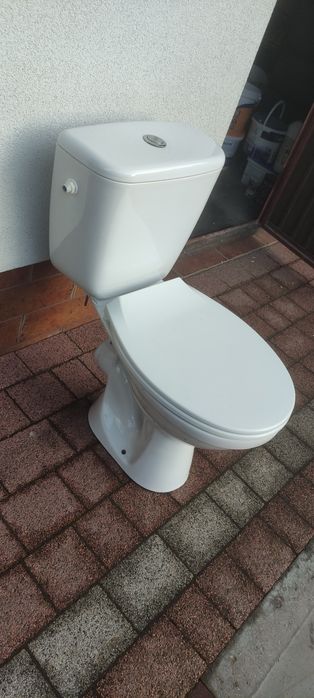 WC kompakt biały