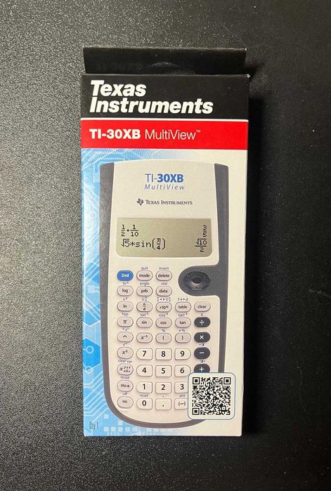 Calculadora Científica Texas Instruments TI-30XB MultiView – Nova