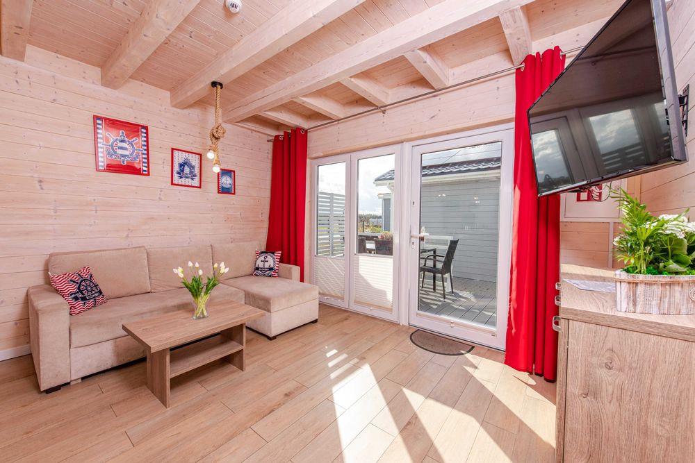 Zakotwicz się nad morzem  KOTWISKO Sarbinowo Domki z basenem .