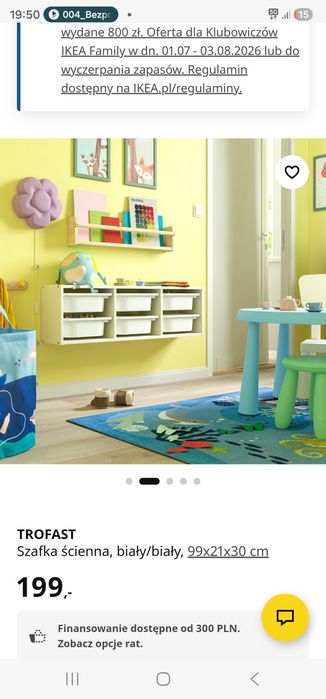 Trofast ikea czarny 2 szt