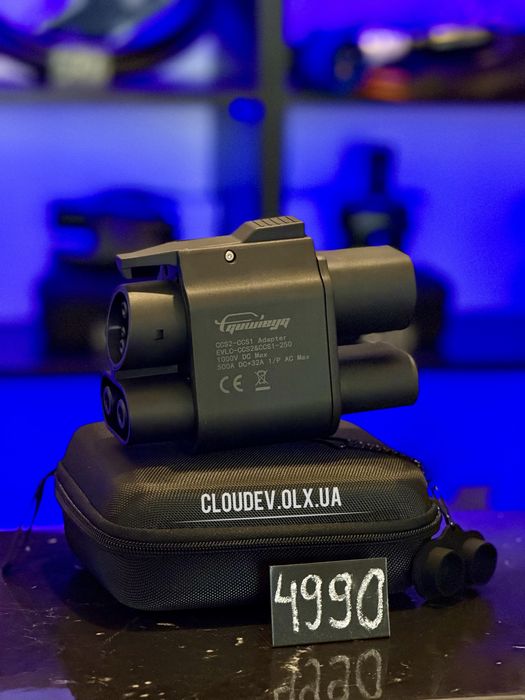 CCS1 CCS2 500A GUWIEYG, AFYEEV, IPENGEN фабричний перехідник з Америки на Європу 250квт з замком