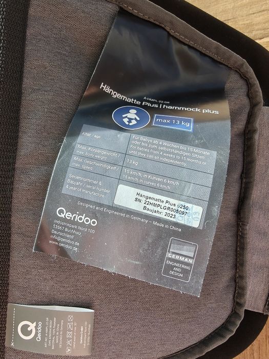 Queridoo hamak do przyczepki
