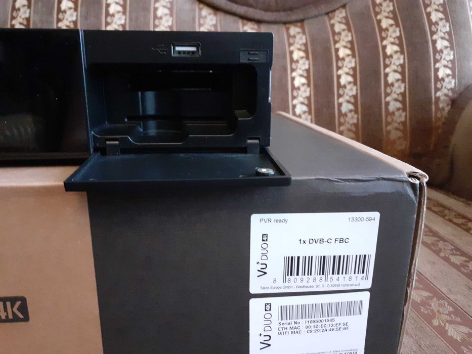 Vu+ Duo 4K FBC Dual DVB-S2X v2.0 (Najmocniejszy Vu+ 4K!)