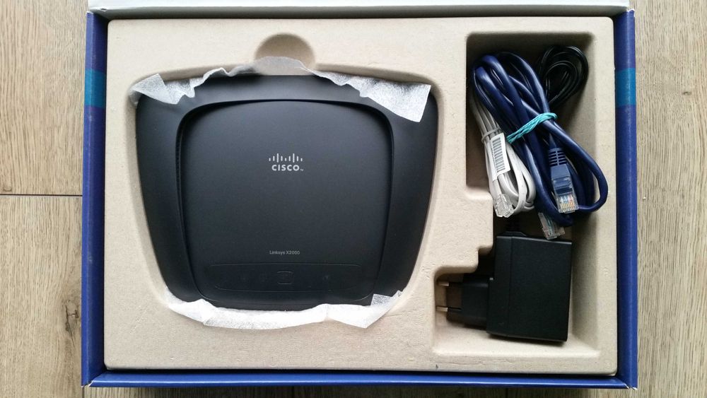 Router Linksys CISCO X2000 z modemem Wireless-N ADSL2+ Orange Annex A