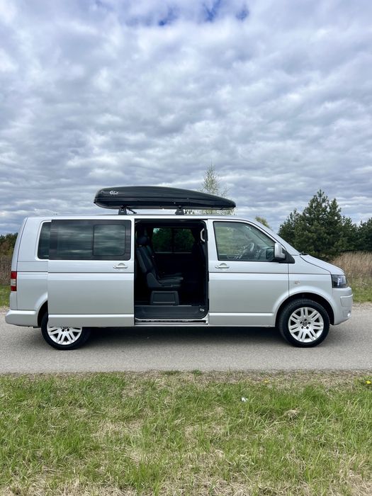 Wynajem VW Multivan Long z boxem dachowym – 5, 7 LUB 8 Osób
