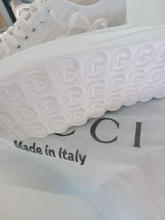Trampki białe premium Gucci nowe