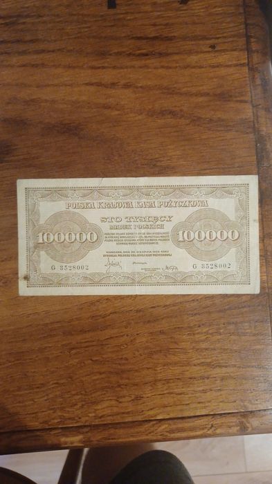 100000 Marek Polskich 1923r seria G