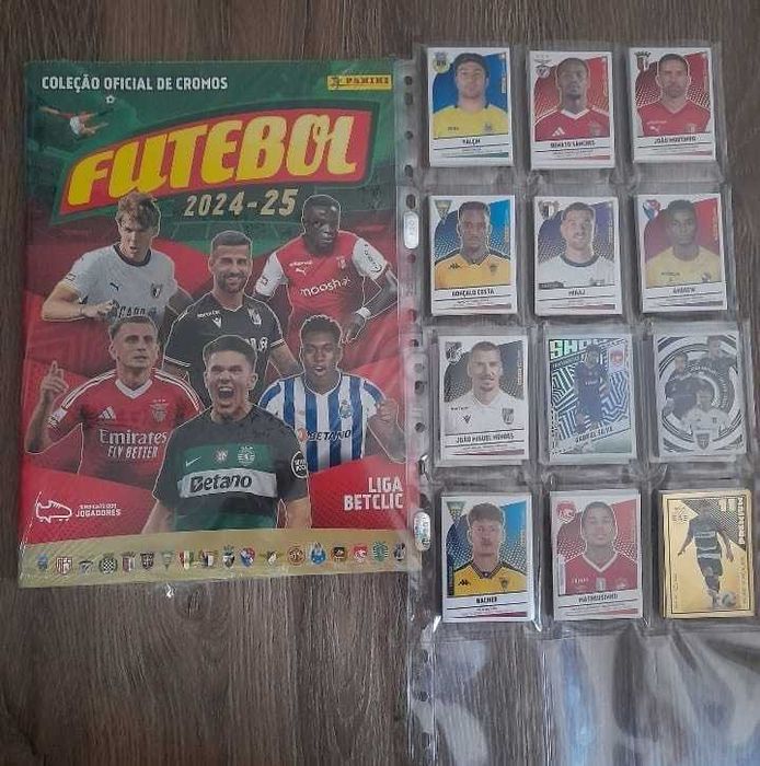 Coleção de cromos por colar da Liga Portuguesa 24/25