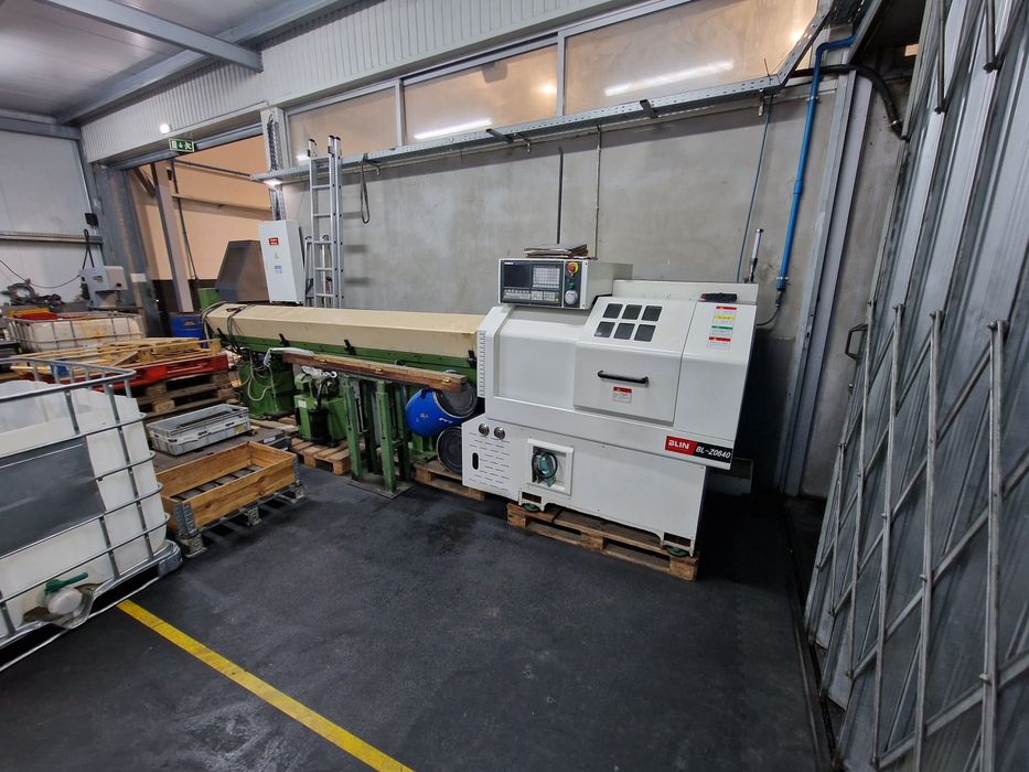 Torno cnc + alimentor 3 metros