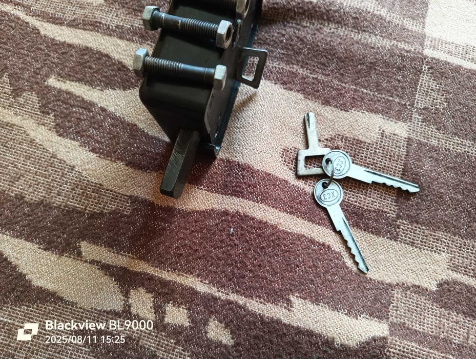 Замок гаражный ХСЗ с блокировкой, складской, - качественный СССР.Новый