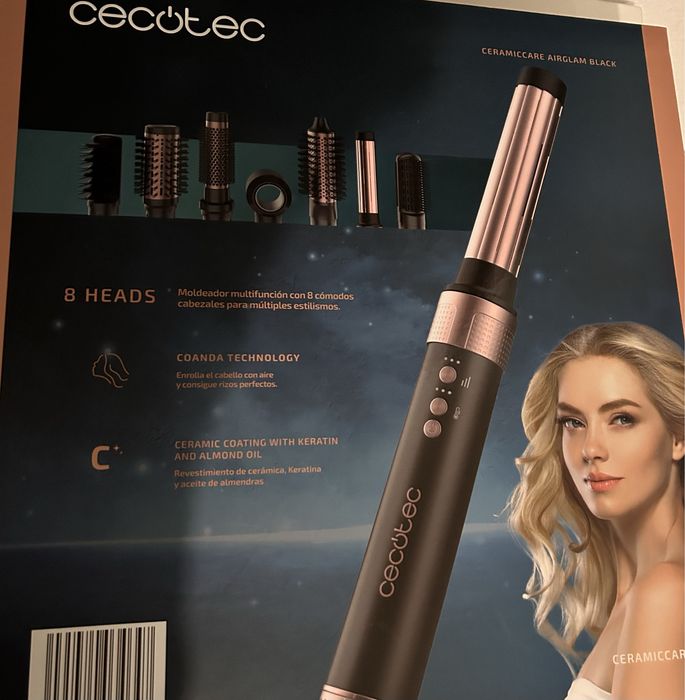Modelador e secador de cabelo cecotec