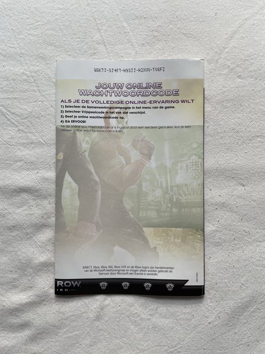 Capa e manual Saints Row The Third - Xbox 360 [Envio grátis]